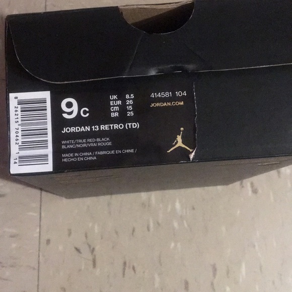 Jordan 13 Retro worn once - Picture 4 of 4